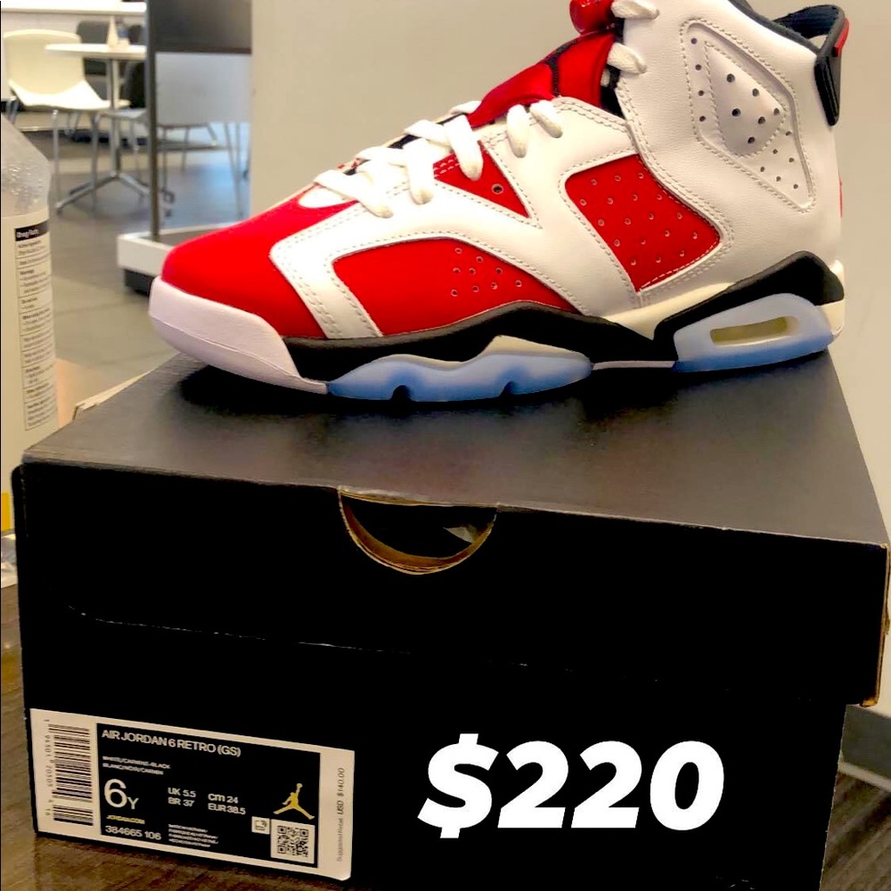 Jordan 6 Carmine (2021) GS